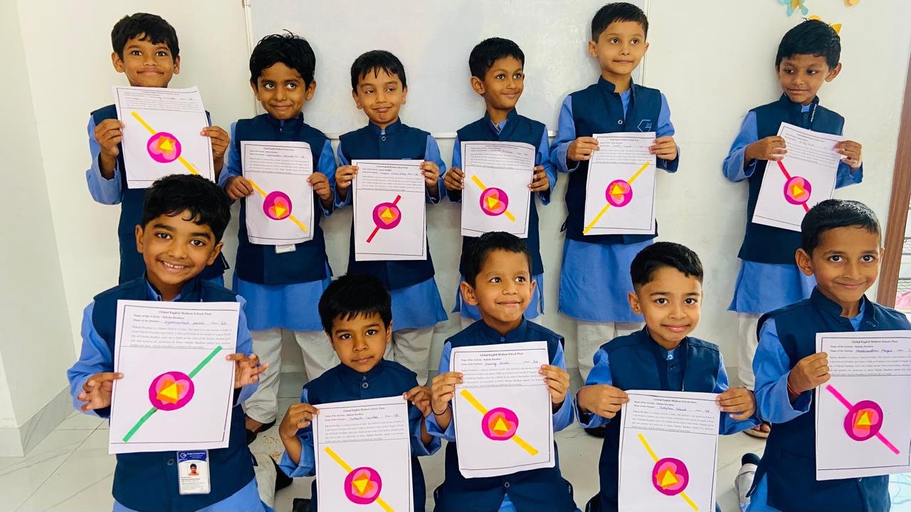 Rakhi Making Activity