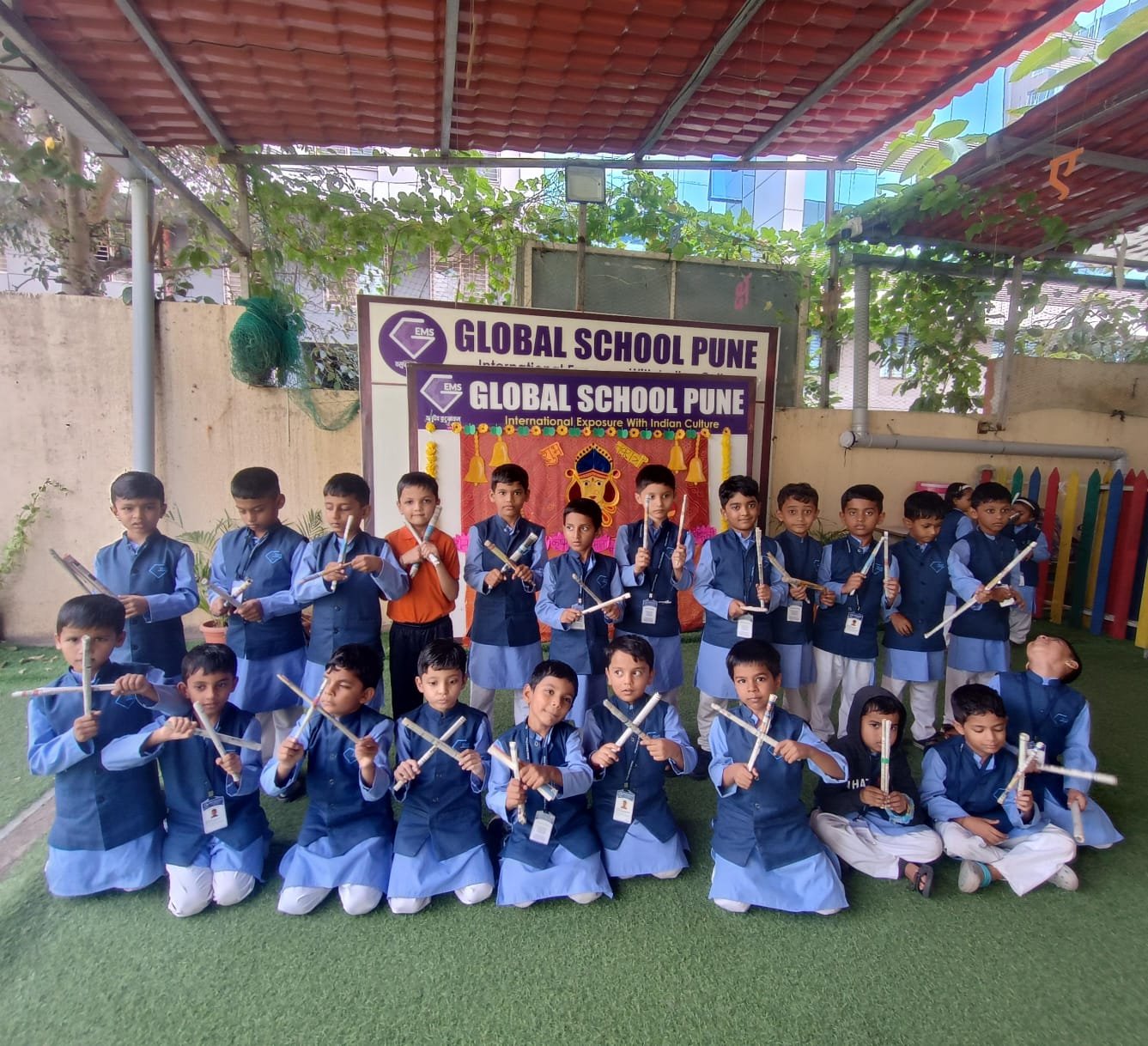 Dandiya Making Activity